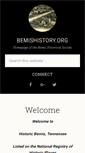 Mobile Screenshot of bemishistory.org